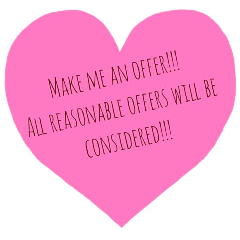 All reasonable offers welcome!
